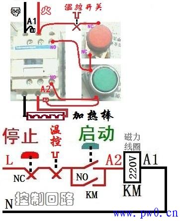 建筑接触器接线图_接线图分享 建筑接触器接线图